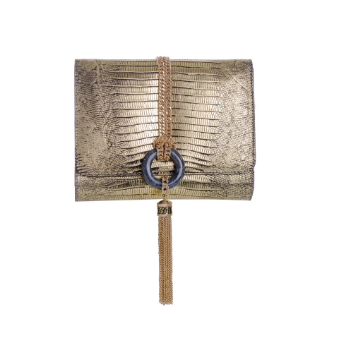 Mini Bag Katia Lagarto oro - comprar online