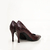 PRE ORDER Stiletto charol croco bordo - tienda online