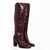 PRE VENTA - Bota New Trelew con cierre charol croco bordo - comprar online