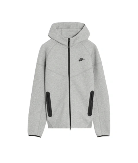 Nike Sportswear Tech Fleece Windrunner Full Zip Hoodie 'Dark Grey Heather/Black' | ENCARGO