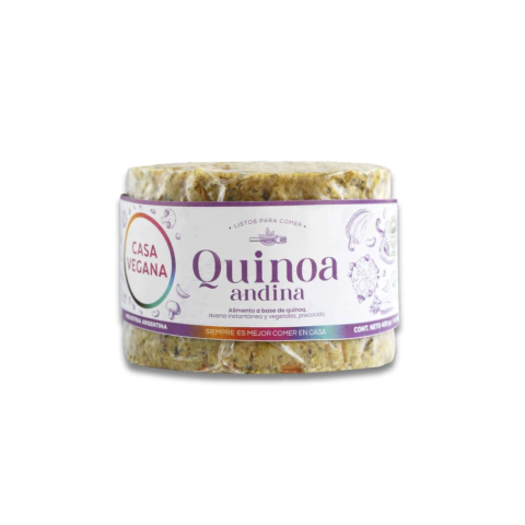 Medallón de Quinoa Andina CASA VEGANA 480 Grs
