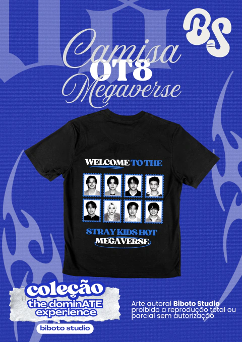 Camisa "OT8 - Megaverse" BLACK