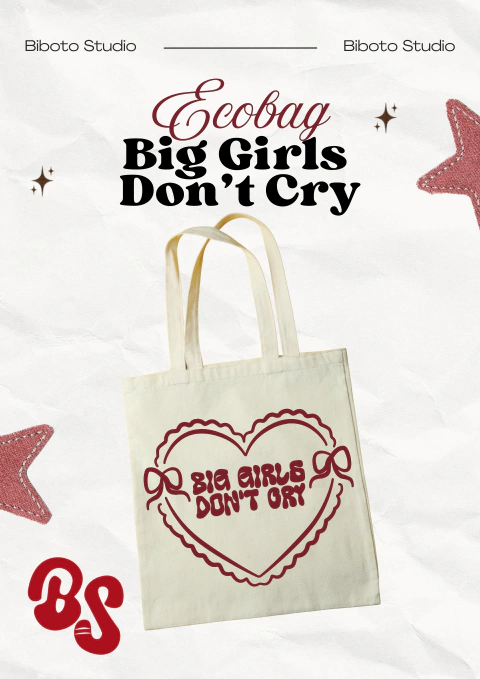 Ecobag BIG GIRLS DON'T CRY (ENHYPEN)