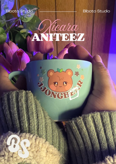 Xícara ANITEEZ JJONGbear (170ML)