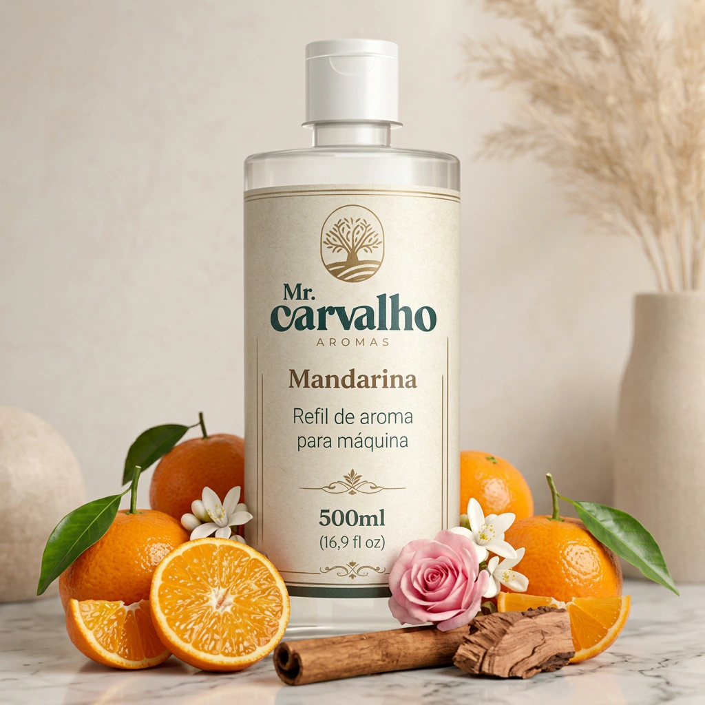 Mandarina 500 ml - Refil para Máquina de Aromatização