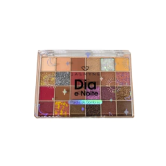 Paleta de Sombra Dia e Noite 24 Cores Jasmyne
