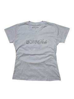 Baby Look Crystal Logo White - comprar online