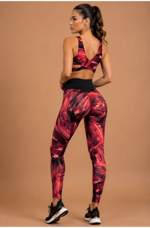 Legging Empina Bumbum Cintura Alta Expressive