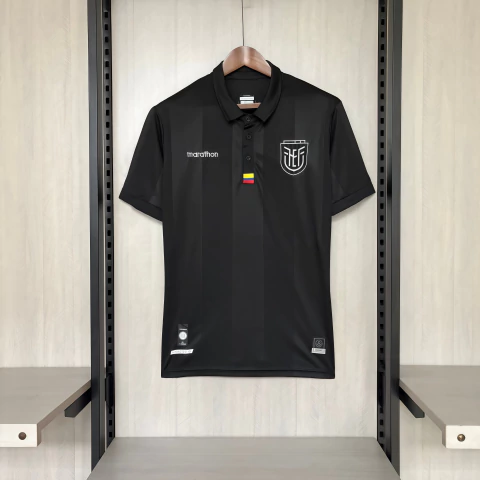 Camisa Equador I 26/27 - Torcedor Masculina - Preta