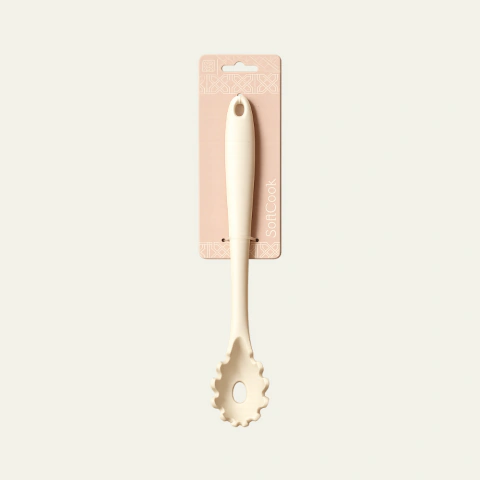 Utensílio de Cozinha Pegador de Massa Silicone Creme - Doremi Casa e Decor