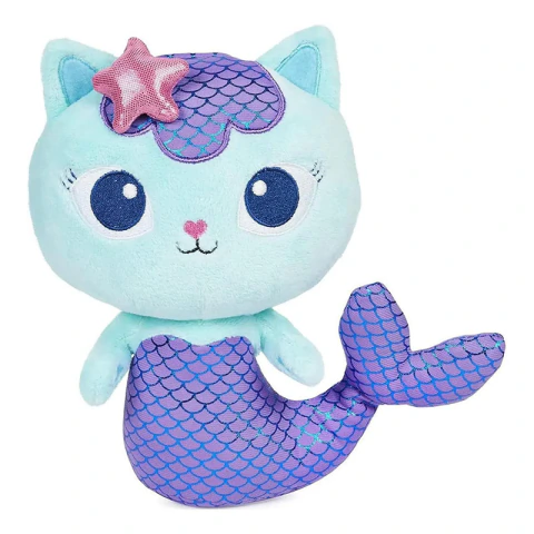 Gabby Dollhouse Pelúcia MerCat com Luz e Som 33cm 3636 - Sunny