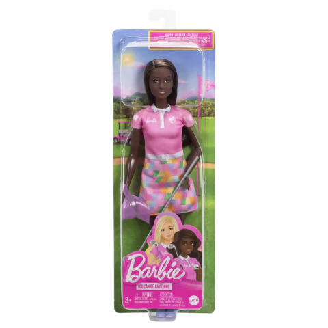 Boneca Barbie Profissões Golfista DVF50 JCR69 - Mattel