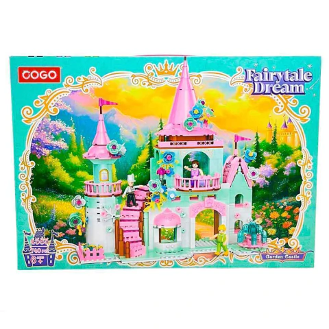 Blocos de Montar Garden Castle Coleção Fairytale Dream 740 pçs 4585 - COGO Dorémi