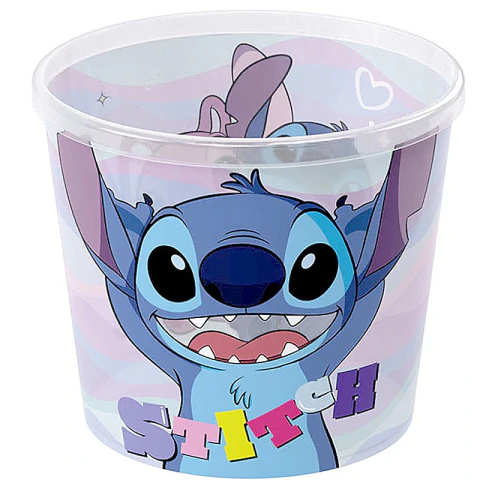 Pote para Pipoca Decorado Disney Stitch 2,1L 15833 - Plasútil