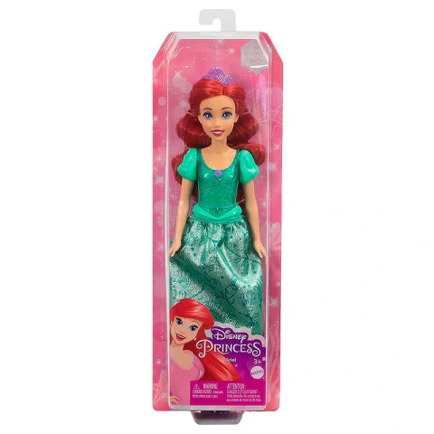 Boneca Disney Princesa Ariel Saia Cintilante HLW02 HLW10 - Mattel