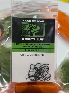 Anzuelos Heavy Scud & Caddis Nymph premium - Fly Shop Don Benancio