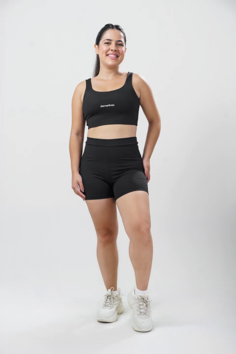 Short Fitness Portugal Cós Estreito Preto