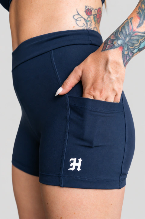 SHORTS SPRINT PRETO COM BOLSO LATERAL