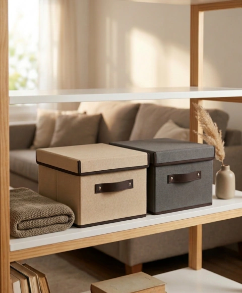 Caja Canasto de Tela Small