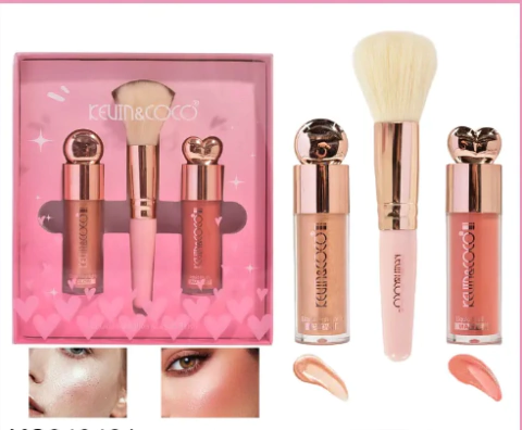 set Blush ´+Brocha íluminador