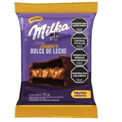 MILKA SUPER DULCE DE LECHE NEGRO - comprar online