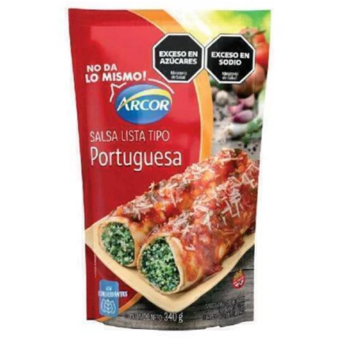 SALSA ARCOR PORTUGUESA 340G - comprar online