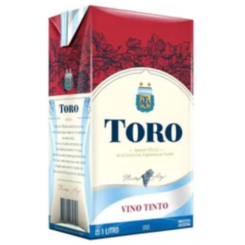 VINO TETRA TORO TINTO 1 LITROS - comprar online