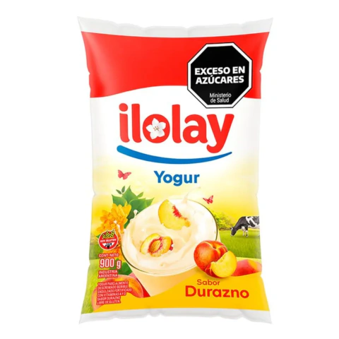 YOGURT ILOLAY DURAZNO 1L