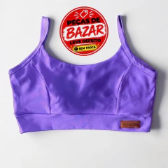 Top de Alça com Abertura para Bojo - POLIAMIDA (BAZAR - Leves Defeitos) - Soul Motion Fitness