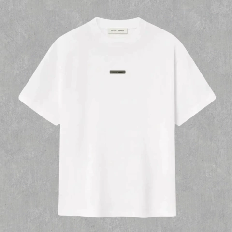 Remera Fear of God Essentials White