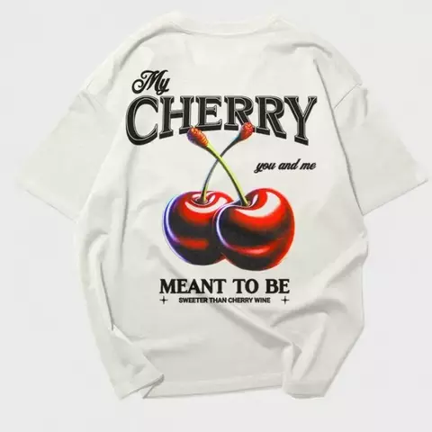 T-Shirt Oversized - My Cherry