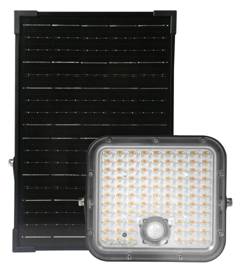 Reflector Solar con Sensor de Movimiento 4.800 Lumenes 30W LX910/30W