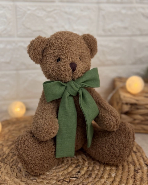 Urso Bento Cacau - Com laço