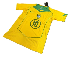 Brasil RETRO Ronaldinho titular 2004/05 - tienda online