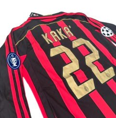 AC Milan Retro Kaká titular Mangas largas 2006/07 - Somos Fulbo Padua