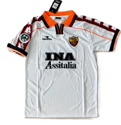 AS Roma Retro Totti Suplente blanca 1998/99 - comprar online