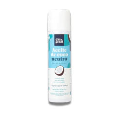 Aceite de coco Chia Graal en aerosol 190 ml