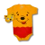 Body Fantasia Bebê Ursinho Pooh na internet