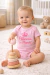 Body Bebê Princesa da Mamãe - Suedine Premium