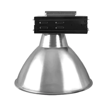 Luminária Industrial 20 polegadas em alumínio com alojamento caixa preta E27. - comprar online