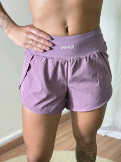 Short Duplo Motion - Rosa Antigo