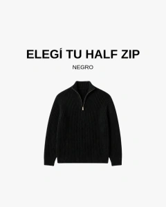 Sweater TFS + Half Zip + Sastrero + Beanie - tienda online
