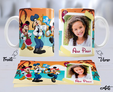 Arquivo Digital Caneca MIckey Pirata - comprar online