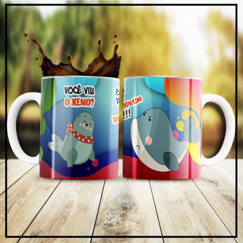 Arquivo Digital Caneca Animais