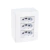 Caixa de Sobrepor Tripla 20A - Margirius Sleek (Alto Brilho)
