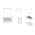 Kit 23un Caixa de Tomada para Móveis 10A + USB + 2x RJ45 - Alpha Camp na internet