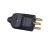 Kit 10 Plugues Macho 20A 3 Pinos Preto - Margirius (Pino Grosso) na internet