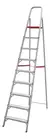 Escalera de aluminio tijera Botafogo Lar & Lazer 120KG ESC0068