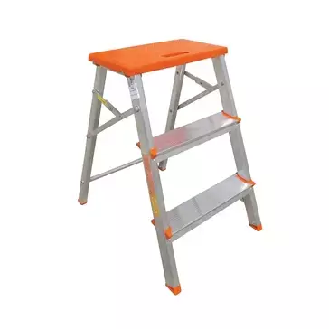 Banco Escalera Aluminio 3 Escalones Botafogo Hasta 120Kg