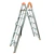 ESCALERA ULTRA COMPACTA DE 5X2 ALUMINIO LUSQTOFF